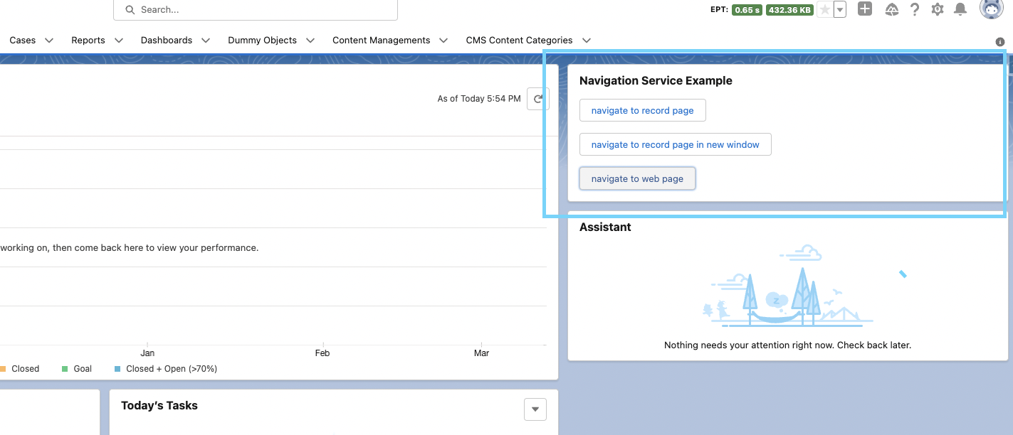 Using Lightning Navigation Service In LWC - SalesforceBlue